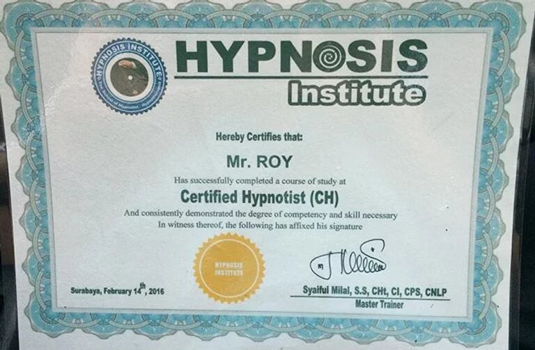 Trainer Hipnosis